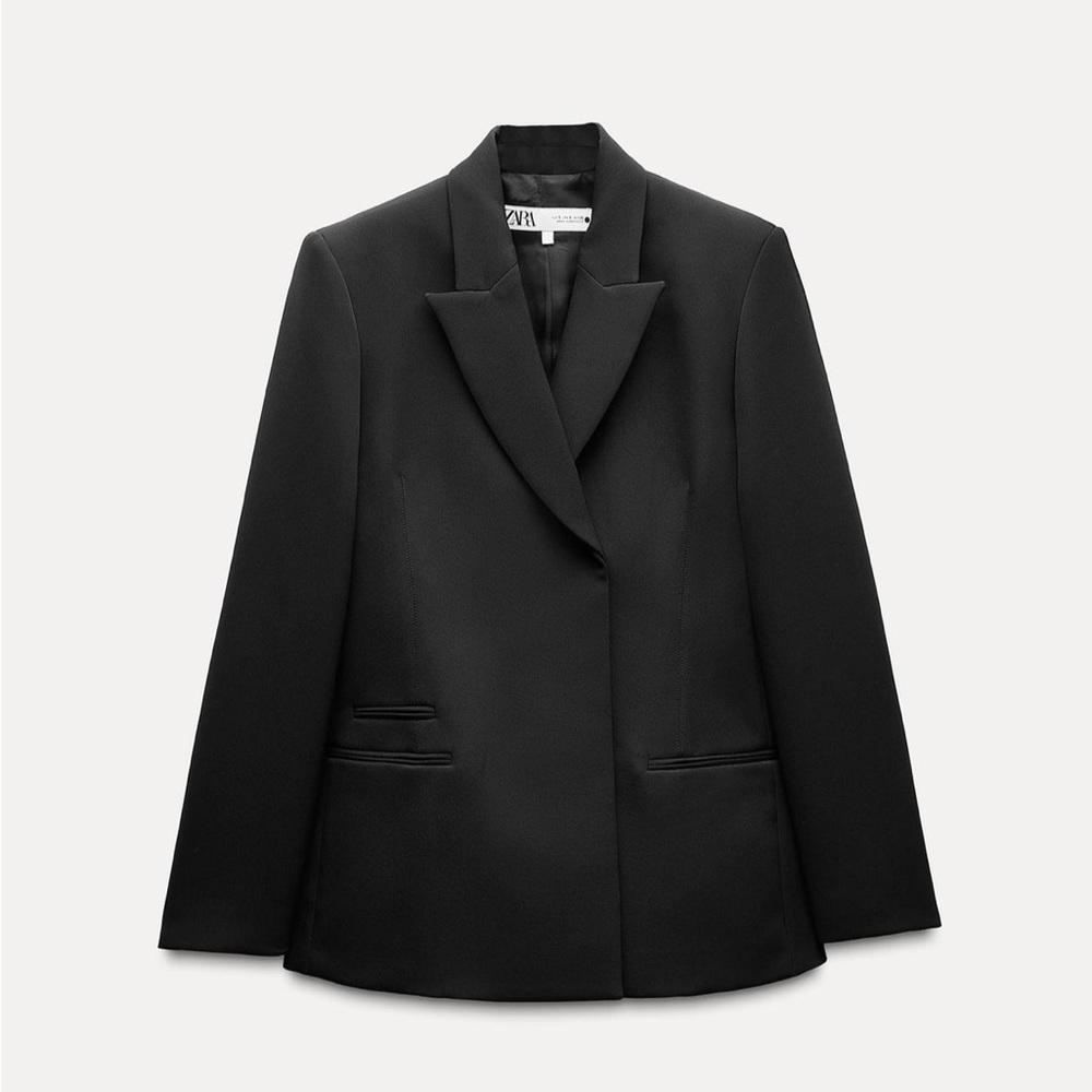 Zara collection straight cut jacket NWT size M